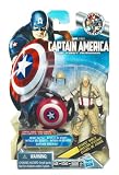 Captain America Movie 4 Inch Action Figure #16 Desert Battle Captain America Assault Shield