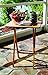 Lipper International Bamboo Wood Rectangular Snack Table, 18.75
