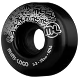 Mini-Logo S3 Wheels 52mm 101A Black (Set of 4)