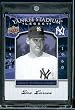 2008 Upper Deck Yankee Stadium Legacy Collection # 34 Don Larsen - New York Yankees - Limited Edition MLB Baseball Card in Protective Screw Down Display Case!