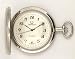Desperado Springfield 17 Jewel Polished Chrome Plated Pocket Watch image 1
