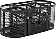 Rolodex Mesh Collection Oval Supply Caddy, Black (1746466)