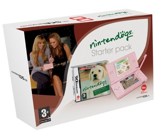 Nintendo DS Lite Pink Console with Nintendogs (Nintendo DS)