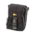 Caselogic DCB26 Compact Digital Camera Case With 3 Zippered  Compartments - Black
