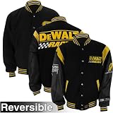 JH Design Matt Kenseth DeWalt Wool & Leather Reversible Jacket