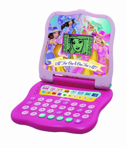Oregon Scientific Barbie and the Three Musketeers Junior Laptop