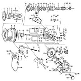 ダイワ(Daiwa) スポーツマチック Z5500BR パーツ:スクリュー(B)(部品No.021) 10A:042