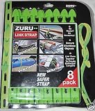 from Zuru 8 x ZURU Link Bungee Cord Strap Camping, Caravan, Leisure, Trade, Construction, Watersports, Motorbikes