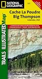 Cache La Poudre, Big Thompson Colorado, USA (National Geographic Maps: Trails Illustrated)