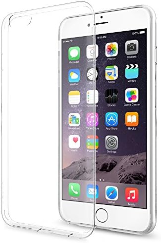 iPhone 6 Plus Case, Spigen® [AirSkin] Ultra-Thin [Liquid Crystal] Premium Semi-transparent Lightweight / Exact Fit / NO Bulkiness Soft Case for iPhone 6 Plus (2014) - Liquid Crystal (SGP11298)