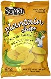 Samai Plantain Chips, Naturally Sweet, 5 Ounce (Pack of 8)