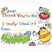 Bugs Border Fill-in-the-Blank Thank You Note Cards (8 count)