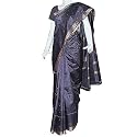 Pure Silk Brown Elegant Saree (ssari122)