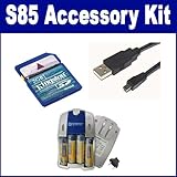 Samsung S85 Digital Camera Accessory Kit includes: KSD2GB Memory Card, SB25 ....