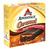 Atkins Advantage Bars, Caramel Double Chocolate Crunch, 5-Count Box of 1.5-Ounce Bars (Pack of 3)