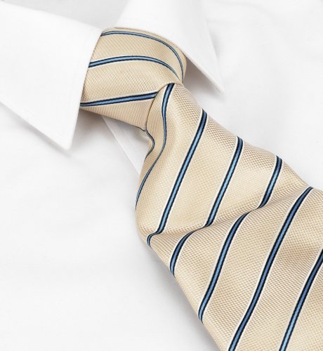 Machine Washable Diagonal Stripe Tie