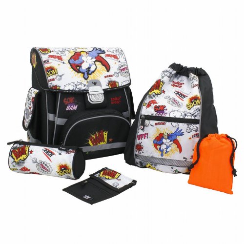 Toito Wear 50080-2-Schulranzenset \"Hero\" 5-teilig Preisvergleich
