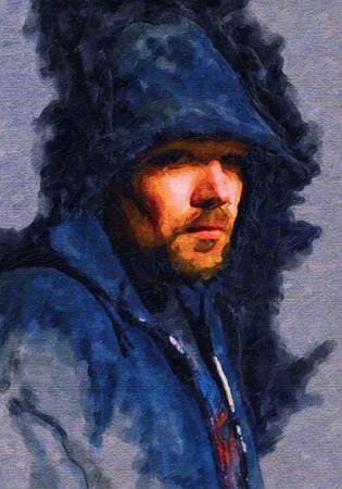 Custom Order #IJ-TW5, Oil on Canvas, Custom Painting of The Person You Love, For 1 Person of Customer's Choice, Style: Expressionism, with Signature Text 