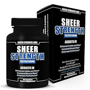 #1 Best Selling Testosterone Booster From Sheer Strength Labs ? 100% Natural and Strongest Testosterone Booster To Boost Youthful Energy, Motivation, and Muscle Mass Or Your Money Back ? 30 Day Supply