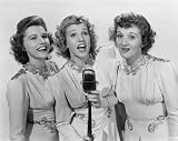 1943? photo Publicity photograph of the Andrews Sisters graphic.