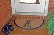 Los Angeles Angels Memory Company Team Half Moon Doormat MLB Baseball Fan Shop Sports Team Merchandise