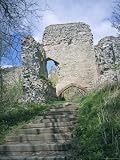 Keep Gatehouse of Wigmore Castle, Managed by English Heritage, Herefordshire, England Photographic Poster Print