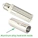 Bonlux Screw Socket 110v E27 E26 LED Household Light Bulb 6w Daylight 6000k LED Corn Bulb 50w Equivalent (6 Watts Pack-2)