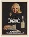 1972 Peggy Lee Black & White Scotch Whisky Photo Print Ad Image