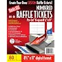 Blanks/USA Pre-Cut Numbered Raffle Tickets (TKS02X9WH)