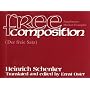 Free Composition: Vol. 3 of New Musical Theories and Fantiasies, Music Edition