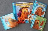 Set of 4 Bear in the Big Blue House Books - Bears Storytime Favorites - Bear Loves Colors - Bear Loves Visitors - Bear Loves Letters