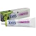 Tom's of Maine Natural Clean and Gentle SLS-Free Anticavity plus Whitening Fennel Toothpaste, 5.2 -Ounce Tubes (Pack of 6)