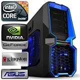 Computerwerk - Extreme Gaming Komplett PC Richmond - 4x 3.4 GHz Intel Core i7-2600K Sandy-Bridge / 16 GB Kingston DDR3-1333 / 2TB S-ATA III / BluRay-ROM - DVD±RW-Combo Laufwerk / 1536MB GeForce GTX580 DirectX 11 / Silent 750W Netzteil / Raidmax Blackstorm