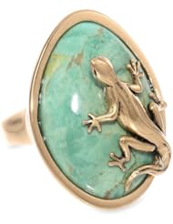 Barse "Wildlife" Turquoise Lizard Ring