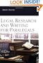 Legal Research and Writing for Paralegals