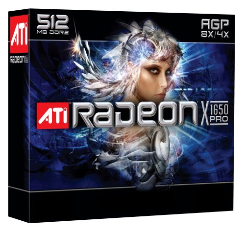 AMD ATI Radeon X1650 Pro 512MB AGP Graphics Card (100-437809)   