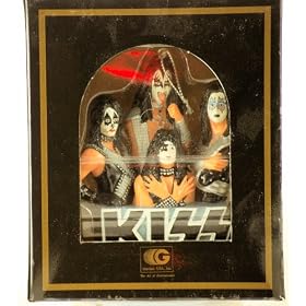 KISS - 1998 - Cold Cast Crystalline Figurine - Hand Painted - 1 of 5,000 - 4.5 Tall - by Gartlan