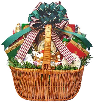Meat, Cheese & Nuts Gourmet Food Christmas Holiday Gift Basket - LARGE