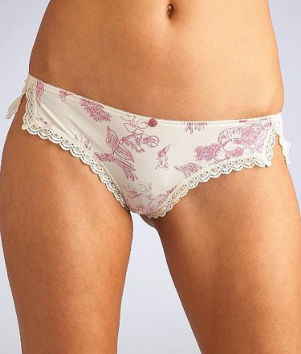 Calvin Klein Women's Toile Thong With Slits