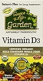Nature's Plus Source of Life Garden Vitamin D3 -- 60 Vegetarian Capsules