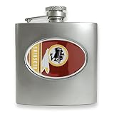 Review Quality Gold  / Washington Redskins Stainless Steel Hip Flask
