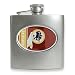 Washington Redskins Stainless Steel Hip Flask