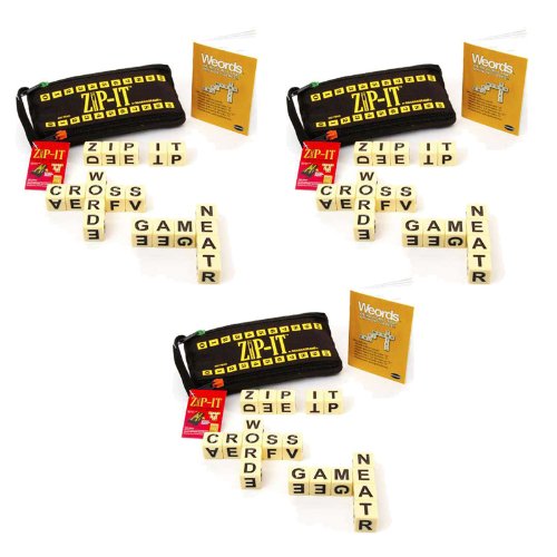 Zip-It Word Game Set of 3