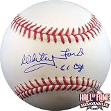 Whitey Ford Autographed/Hand Signed Rawlings Official MLB Baseball with '61 CY Inscription