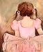 Sweet Ballerina - Brunette Canvas Reproduction