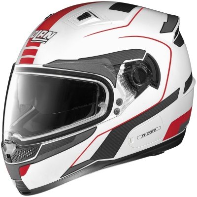 Nolan N85 Full Face Motorcycle Helmet Virage Metallic White/Red Extra Large XL Nolan N85 Full Face Motorcycle Helmet Virage Metallic White/Red Extra Large XL