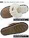 VONMAY Women's Elegant Knitted Cozy Plush Fleece Lined Slip On Indoor House Slippers (7-8 B(M) US, Camel)