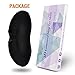 StarryBay 3D Ultra Soft Sleep Eye Mask - Breathable Shading Light Mask with Adjustable Strap for Maximizing rest in sleeping or Travel (Black)
