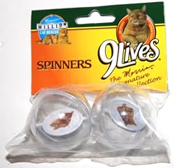 9 Lives Morris The Cat, Toy Spinners, Set of 2 (1 Set)