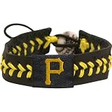 MLB Pittsburgh Pirates Team Color Baseball Bracelet